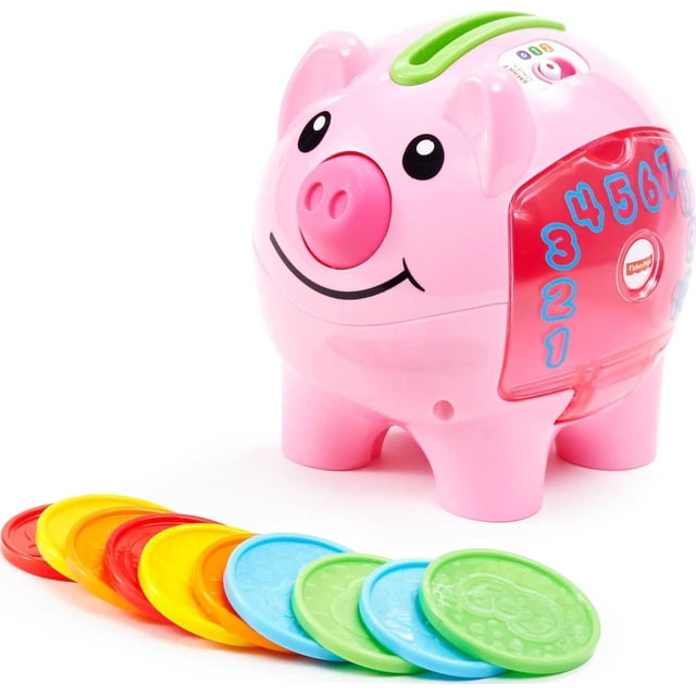 Fisher-Price - Hucha de Laugh y Learn Smart Stages, Cha-chin Fisher Price Fisher-Price