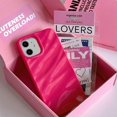 thumbnail image 6 of Compatible iPhone 11 Case, 3D Cute Luxurious Wavy Shape, Soft TPU Shockproof Case for Boys and Girls (Rose Red), 6 of 14