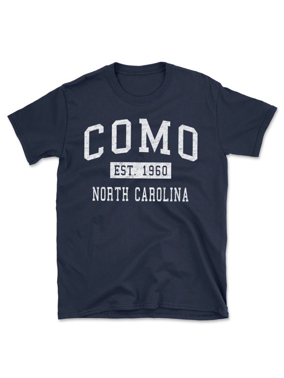 Como North Carolina Classic Established Men's Cotton T-Shirt