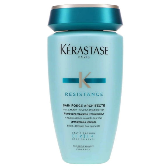 Kerastase Resistance Bain Force Architecte Reconstructing Shampoo for Weak and Damaged Hair 250 ml / 8.5 oz