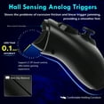 QRD Spark N5 Wireless Controller for PS4/Slim/Pro/Windows PC/Steam Deck ...