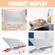 thumbnail image 3 of unbranded Soporte Para Laptop De Aluminio Plegable Y Portátil Color Plateado Para Escritorio Y Oficina, 3 of 8