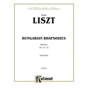 Kalmus Edition: Hungarian Rhapsodies, Vol 2 (Series #VOL 2) (Paperback)