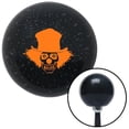 thumbnail image 1 of American Shifter  Orange Skull Clown Black Metal Flake Shift Knob with M16 x 1.5 Insert Shifter Auto, 1 of 1