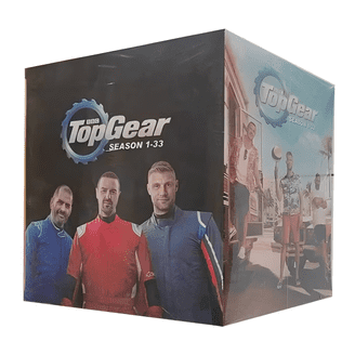 Top Gear UK: Complete Collection, Full Series Seasons 1-33 DVD Box