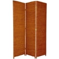 thumbnail image 3 of Oriental Furniture 71'' Rush Grass Woven 3 Panel Room Divider, 3 of 3