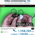 thumbnail image 2 of KBEAR KS1 in Ear Monitor Bass Earbuds Wired Earbuds,Clear Sound Stereo Headphones, Vocals Forwards High Resolution Noise Canceling Earphones, Dual Magnectic Circuit Dynamic Detachable Cable, 2 of 6