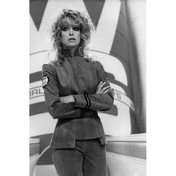 Farrah Fawcett in Saturn 3 in uniform with arms folded 24x36 Poster