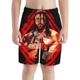 thumbnail image 3 of Boys Roman Wres-Tler Reign Beach Shorts Swim Trunks Swim Shorts Quick Dry Pool Suit Swimwear For Kids Youth, 3 of 8