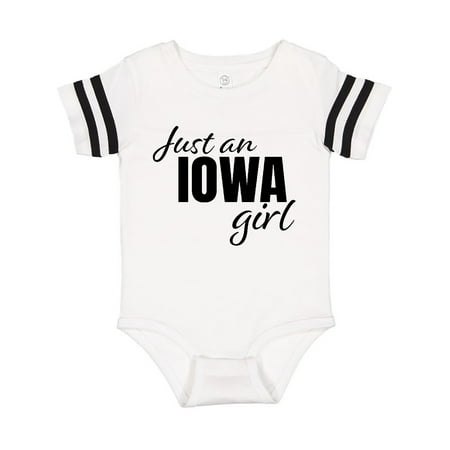 

Inktastic Just an Iowa Girl Born and Raised Gift Baby Girl Bodysuit