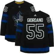 Mark Giordano Toronto Maple Leafs Autographed Black Alternate Adidas Authentic Jersey - Fanatics Authentic Certified