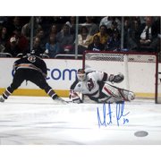 Martin Brodeur Autographed Shootout Save Vs. Ovechkin 8" x 10" Photograph