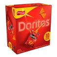 thumbnail image 2 of 2 Pack Doritos Nacho Cheese Tortilla Snack Chips, 1oz, 10 Count Bags, 2 of 5