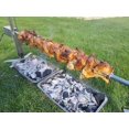 Portable 58" Rotisserie Grill Kit Large Rotisserie Spit Roaster