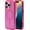 Pink Glitter, variant on ZAGG Milan Snap Case for iPhone 16 Pro Pink Glitter