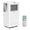 White, variant on Garvee 8000 BTU Portable Air Conditioner, 3-in-1 AC Unit with Cooling, Fan & Dehumidifier, Remote Control, Cools up to 350 Sq.Ft, White & Black