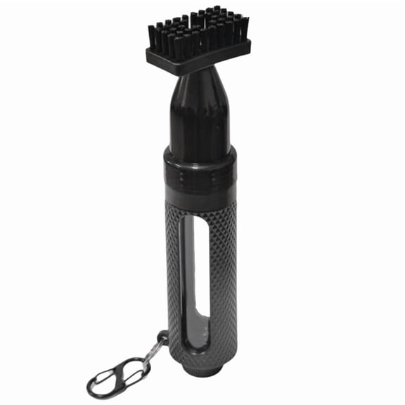 Golf Club Brush Cleaner Portable Golf Club Groove Brush Golf Club Cleaning Brush,1 x Golf Club Brush,Black