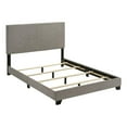 thumbnail image 1 of Dorian Fabric Upholstered Full Panel Bed Taupe, 1 of 8