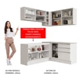 thumbnail image 5 of Cocina Integral de Esquina 329cm Madesa Glamy 02 Blanco, 5 of 5
