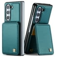 thumbnail image 2 of Dteck Case for Samsung Galaxy Z Fold 6,Magnetic Leather Case Card Slots Wallet Kickstand Cover for Galaxy Z Fold 6 5G,Green, 2 of 7