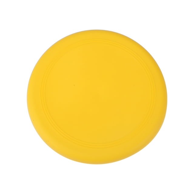 Unique Bargains 1 Pc Bendable Flying Disc 7.87" Yellow