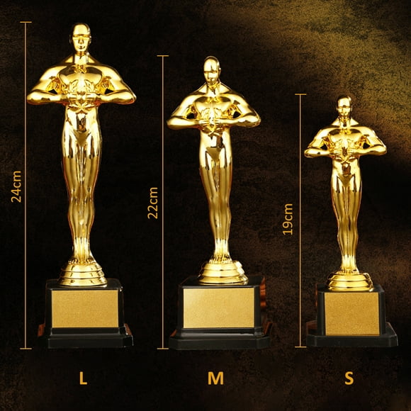 Gold Plated Trophy Golden Man Trophy Trophy Souvenir 19/22/24 Cm Gold Plated Trophy Little Golden Man Trophy Competition Souvenir