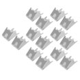 thumbnail image 2 of 14PCS 1.5mm Freezer Shelf Clips 304 Stainless Steel Buckle Refrigerator Shelf Support Clip, 2 of 5