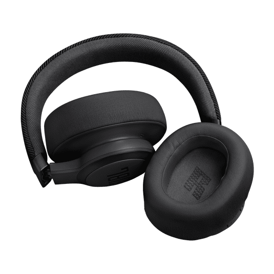 JBL Live 770NC Adaptive Noise Cancelling Wireless over-Ear Bluetooth Headphones – Black (Sold Without Manufacturer Warranty)