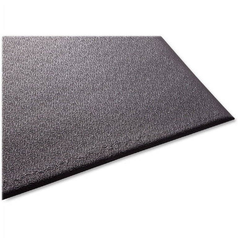 Flex Step Rubber Anti-Fatigue Mat, Polypropylene, 24 x 36, Black -  TonerQuest