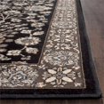 thumbnail image 2 of Safavieh Persian Garden 6'7" X 9'2" Power Loomed Rug in Black and Red, 2 of 7