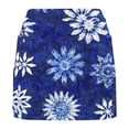 thumbnail image 4 of Mifsaly Athletic Skirts for Women Floral Print Golf Tennis Skirt with Liner Soft Comfortable Outdoor Workout Daily Wear Sporty Skorts Blue,S, 4 of 4