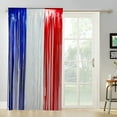 thumbnail image 4 of LAMIRO 2 Pack Red White Blue Foil Fringe Backdrop Curtains Tinsel Streamers Party Decorations for Memorial Day Independence Day Red White Blue Patriotic Party Backdrop Decorations, 4 of 4