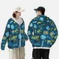 thumbnail image 4 of Fotbe Dump Truck Chaqueta con Protección Solar UPF 50+ para Hombre y Mujer, Camisa con Capucha y Bolsillos-X-Large, 4 of 7