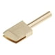 thumbnail image 5 of Soldador de cuero de latón para decorar, herramienta artesanal de cuero. 2mm, 5 of 7