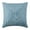 Blue, variant on Gold Throw Pillow Cover, Contemporary Solid Pillow Cover, 12x12 inch (30x30 cm) Throw Pillow Cover, Polyester Crushed Silk Throw Pillow Cover, Vintage Frills - Vintage Gold Frills