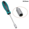 thumbnail image 1 of Metal Socket Driver Wrench Screwdriver Hex Nut Key Nutdriver Hand Tool 6Mm 7Mm 8Mm 9Mm 10Mm 11Mm 12Mm 13Mm 14Mm, 1 of 6