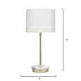 thumbnail image 3 of Alden Décor Castile Marble Table Lamp, 3 of 5
