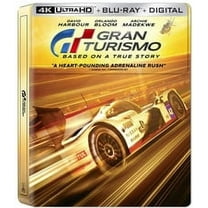 Gran Turismo (UHD, Blu-ray, Digital) (Steelbook) [2023]