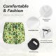 thumbnail image 4 of Balery Avocado With Seeds Pantalones cortos deportivos para mujer con forro y dos bolsillos, elásticos, para entrenamiento, gimnasio, yoga-Medium, 4 of 7