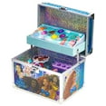 thumbnail image 3 of Disney Princess Little Mermaid Train Case Pretend Play Makeup Set for Girls Ages 3+, 3 of 10