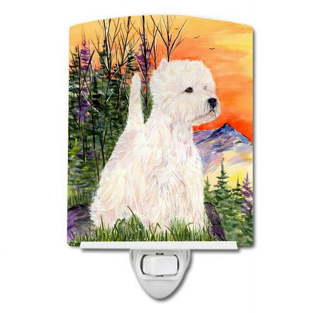 Carolines Treasures SS1013CNL Westie Ceramic Night Light