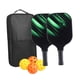 thumbnail image 1 of Raqueta de Pickleball, Juego de Pickleball Profesional Antideslizante de Fibra de Vidrio con Bolas Y, 1 of 9