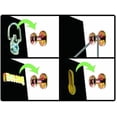 thumbnail image 2 of Hangman Products 5911474 Heavy Duty Double Headed Hanger  25 Each, 2 of 3