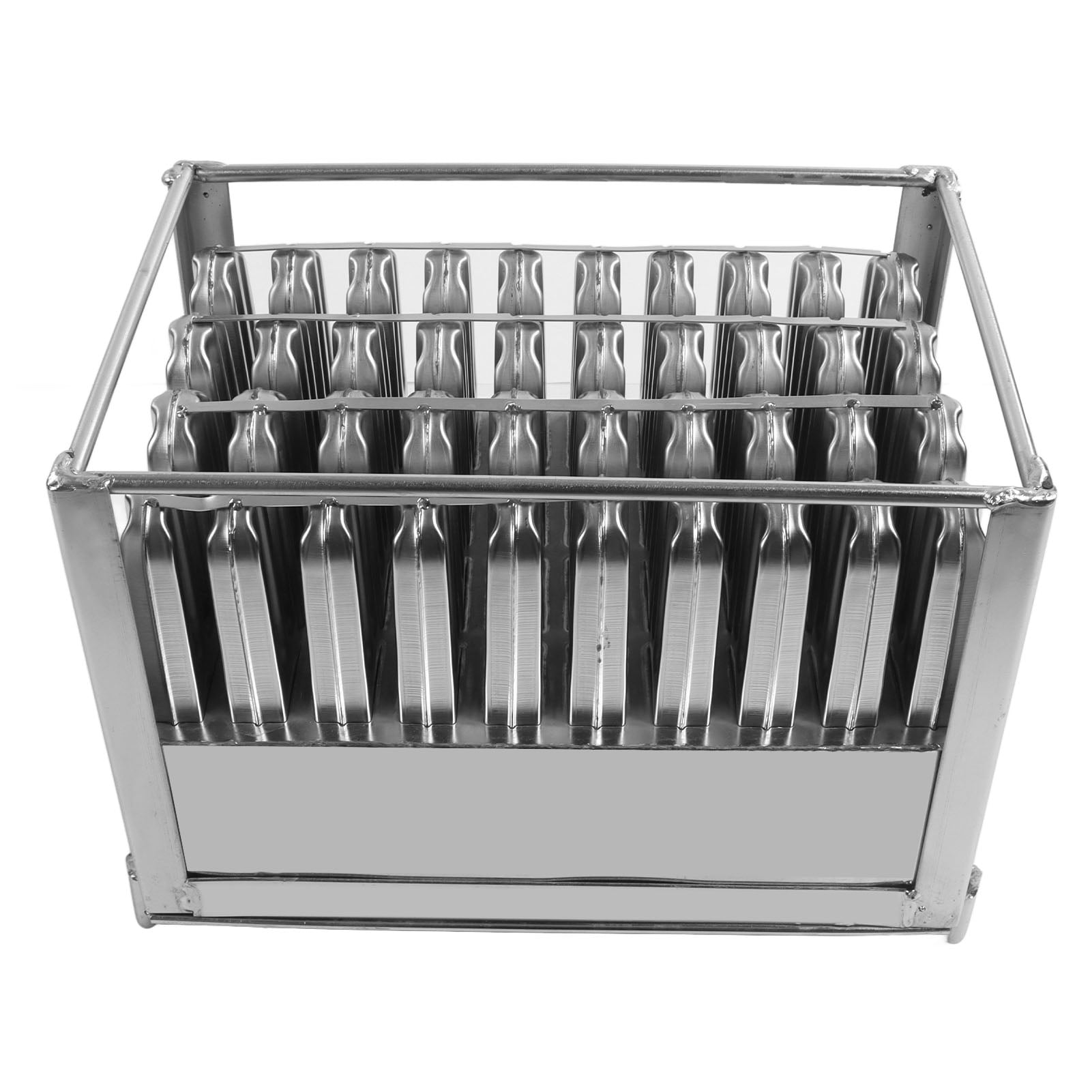ice cream maker , stainless steel ice cream , ice cream maker 304 stainless steel stick holder with lid home commercial 50ml 34.6x24x24 cm silver