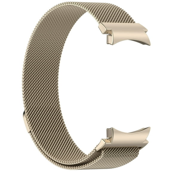 KOMI for Samsung Watch67 button Milan Strap watch FE Milanese metal strap, weight: 38 grams, suitable for wrist circumference: 5.5-8.7 inches,starlight