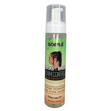 GOIPLE Locks & Braid Foam Mousse - Sweet Melon (8 oz)