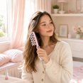 thumbnail image 2 of Wide Tooth Comb for Curls Detangling Double Row Wavy Tooth, Hair Brush for Curly Wavy Thick Long Wet Dry Hair, Shower Comb for Women Men, 2 of 4