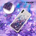 thumbnail image 4 of Compatible with Samsung Galaxy A11 Case Liquid Glitter Cute Stylish Slim TPU Silicone Quicksand Sparkle Shockproof Protective case for Women Girls Case for Samsung Galaxy A11 Wind Chimes YB, 4 of 13