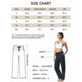 thumbnail image 6 of ANLIQI Women's Bamboo Rayon Pajamas Pants Wide Leg Yoga Pants Casual Loose Cozy Sweatpants with Pockets (Light Grey, S), 6 of 7
