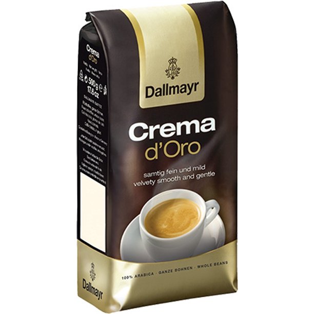 Dallmayr Crema D'Oro Whole Beans Coffee 17.6oz/500g